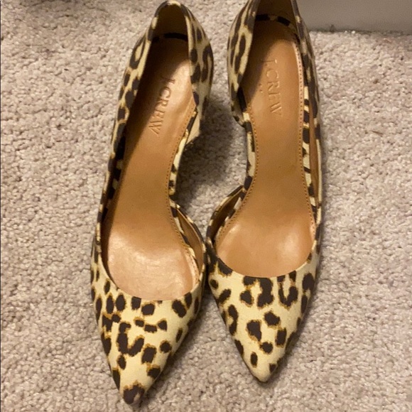 J. Crew Shoes - 💗 Leopard Heels 💗